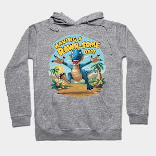 Dinosaur Delight - Embrace a RAWR-some Day! Hoodie